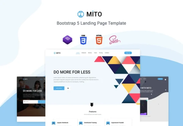 mito-bootstrap-5-landing-page-template-2