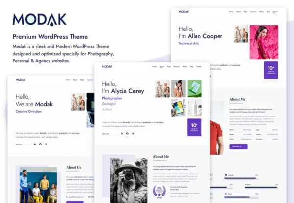 modak-one-page-wordpress-theme