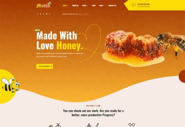 modhu-beekeeping-and-honey-wordpress-theme-2