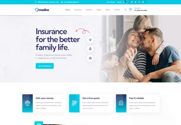 modins-insurance-finance-wordpress-theme