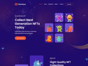 monteno-nft-portfolio-react-template