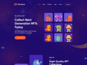 monteno-nft-portfolio-tailwind-css-template