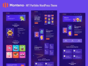 monteno-nft-portfolio-wordpress-theme