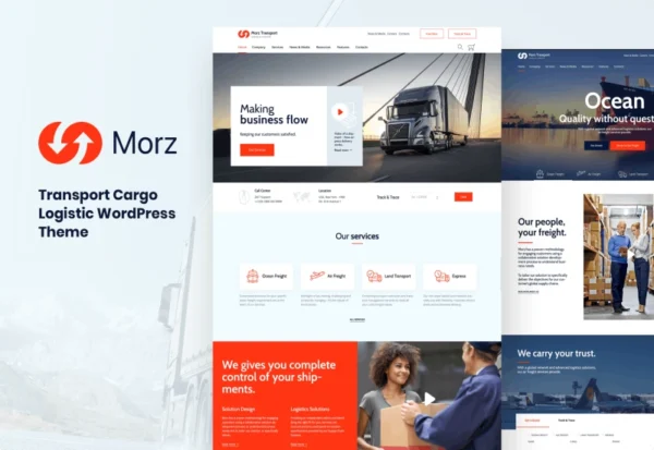 morz-transport-cargo-logistics-wordpress-theme