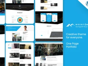 mountcool-single-page-portfolio-wordpress-theme