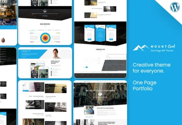 mountcool-single-page-portfolio-wordpress-theme