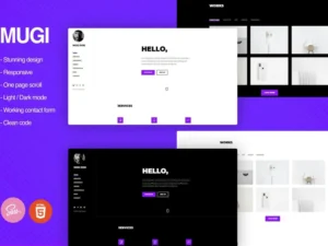 mugi-personal-portfolio-resume-html-template