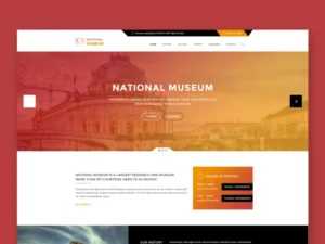 museum-premium-html-template