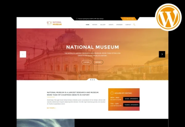 museum-responsive-wordpress-theme