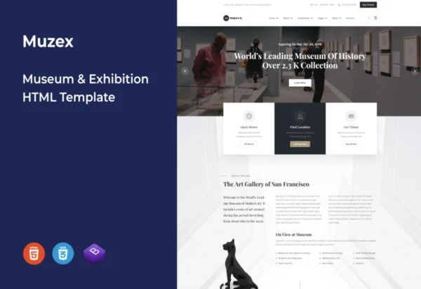 muzex-museum-exhibition-html-template-2