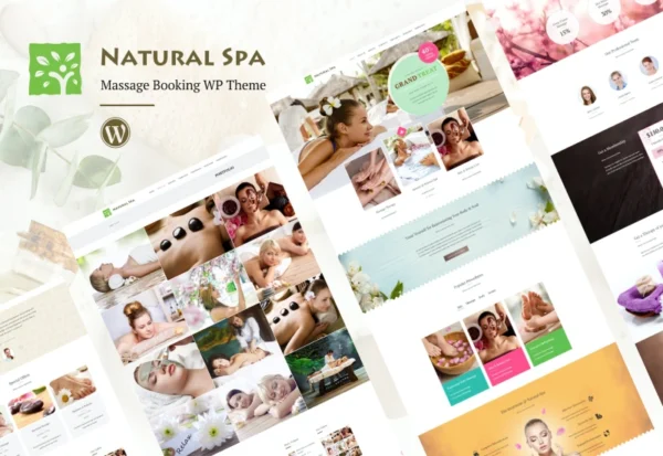 natural-spa-massage-booking-wordpress-theme