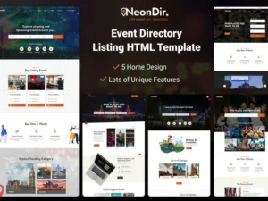 neondir-event-directory-listing-html-template