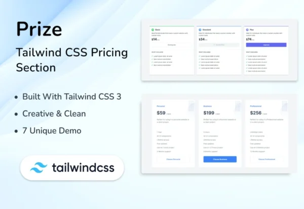 new-creative-tailwind-css-pricing-sections-prize-2