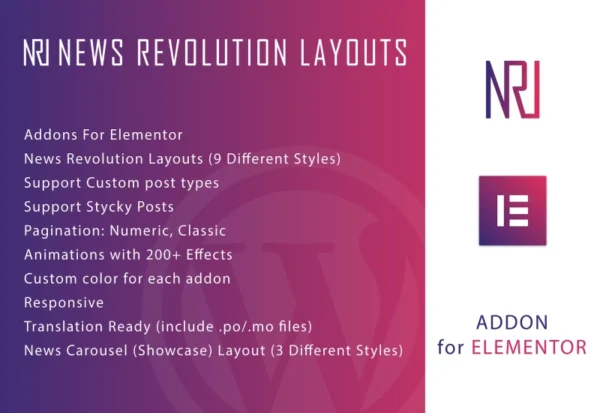 news-revolution-layouts-for-elementor-plugin