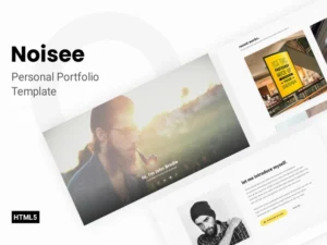 noisee-personal-portfolio-template