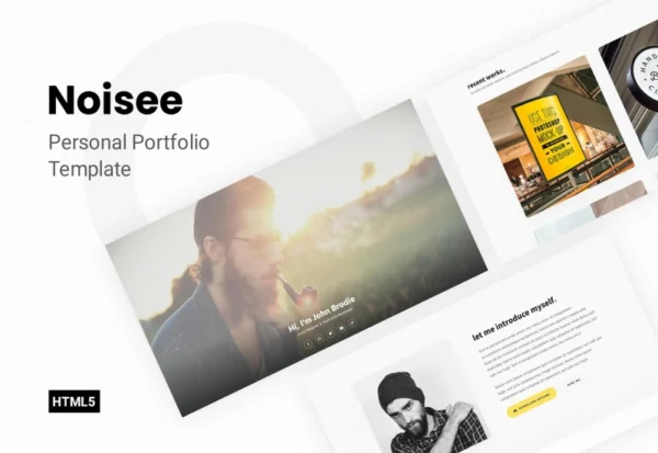 noisee-personal-portfolio-template