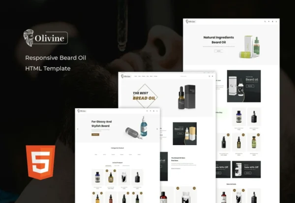 olivine-beard-oil-html-template