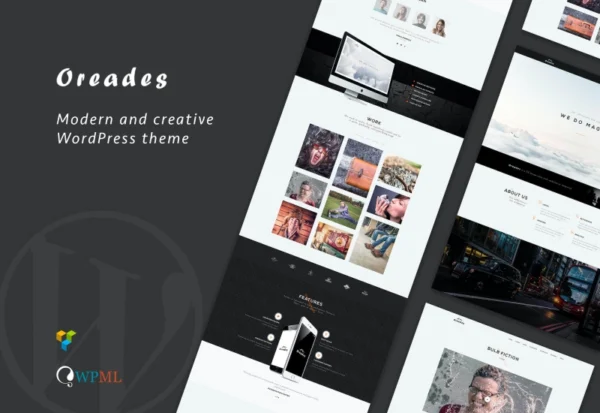 oreades-creative-one-page-wordpress-theme