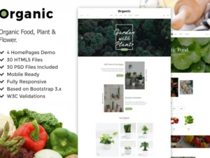 organic-plant-flower-food-html5-template