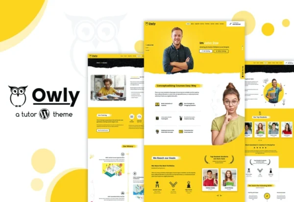 owly-elearning-education-tutor-wordpress-theme