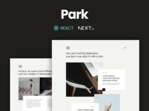 park-creative-portfolio-react-nextjs-template