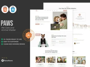 paws-pet-care-and-animal-shelter-html-template