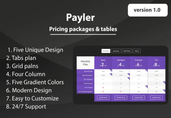 payler-html-pricing-packages-tables