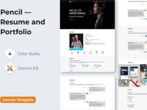 pencil-personal-portfolio-joomla-template