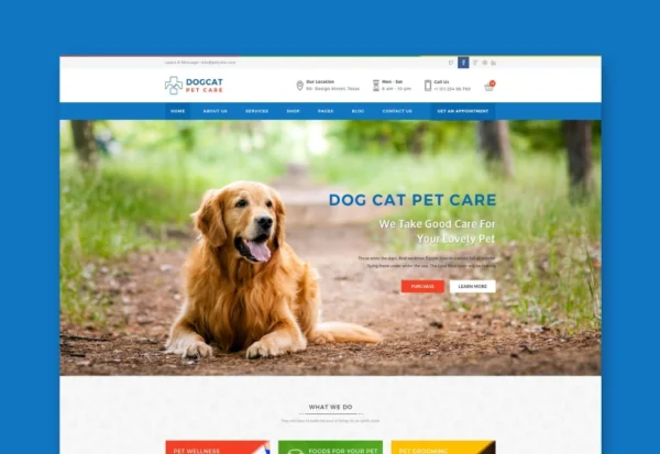 pet-care-veterinary-html-template