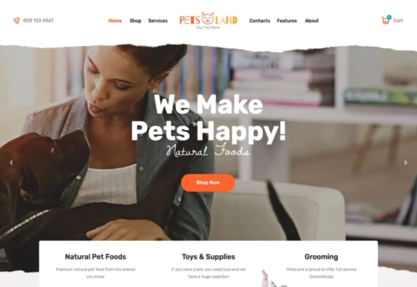 pets-land-domestic-animals-shop-veterinary-wp