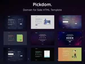 pickdom-domain-for-sale-html-template