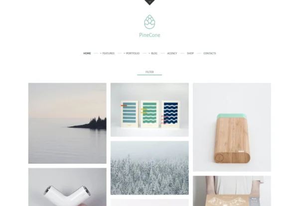 pinecone-creative-portfolio-and-blog-for-agency