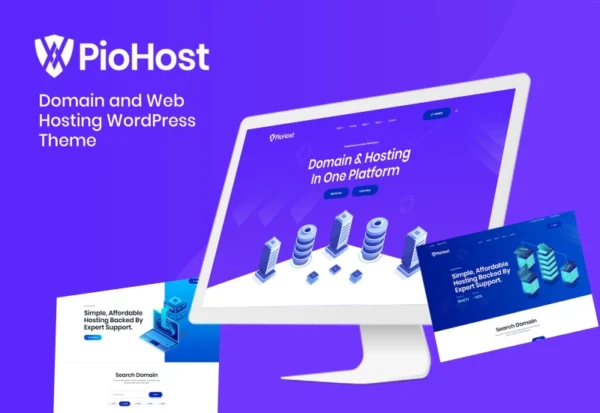 piohost-domain-web-hosting-elementor-wordpress