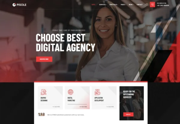 pisole-digital-creative-agency-wordpress-theme