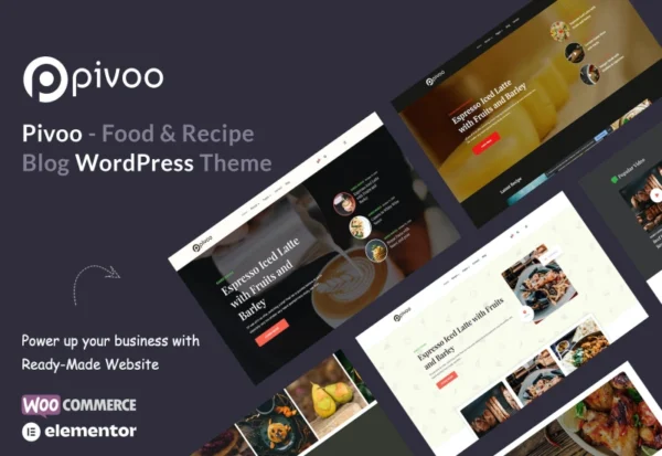 pivoo-food-recipe-blog-wordpress-theme