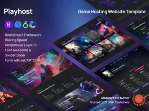 playhost-game-hosting-server-website-template