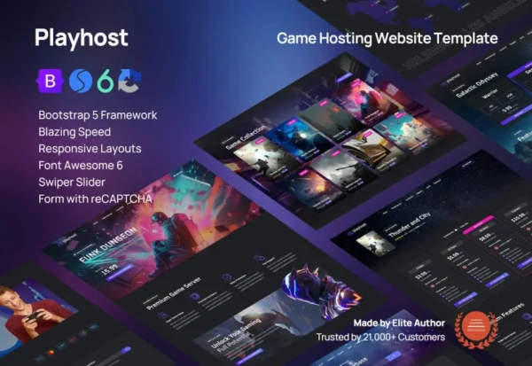 playhost-game-hosting-server-website-template