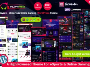 playrex-esports-gaming-wordpress-theme