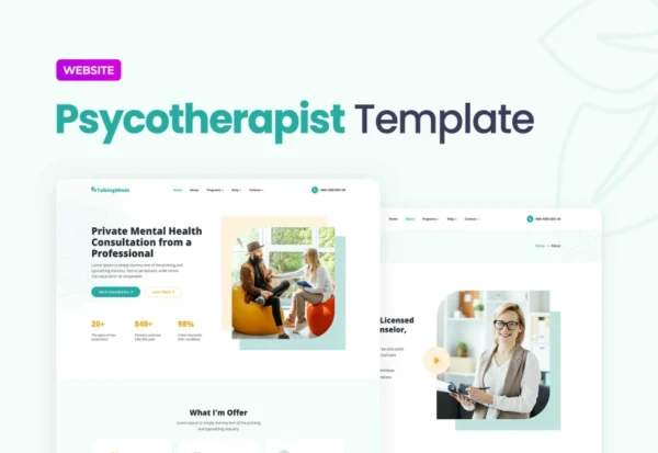 psychotherapist-website-template