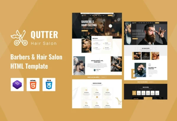 qutter-barbers-hair-salons-html-template