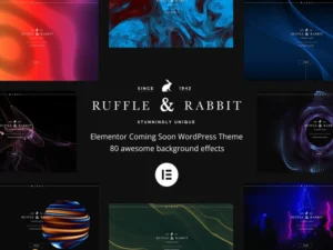 rabbit-elementor-coming-soon-wordpress-theme