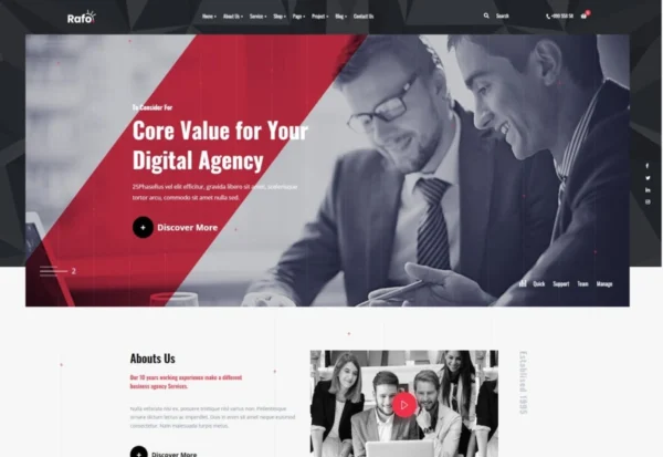 rafo-digital-agency-wordpress-theme