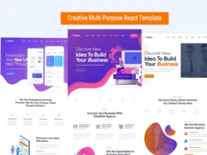 react-creative-multi-purpose-react-templates