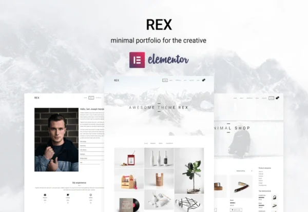 rex-minimal-wordpress-portfolio-theme