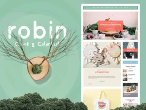 robin-cute-colorful-blog-theme-2