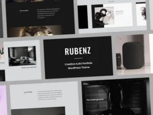 rubenz-creative-ajax-elementor-theme