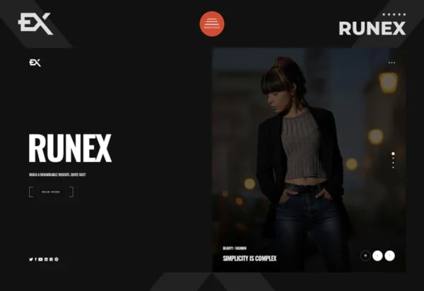 runex-one-page-portfolio-template