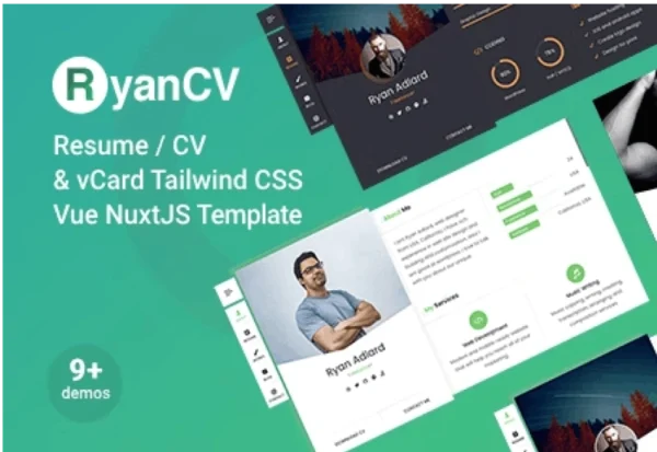 ryan-tailwind-css-cv-resume-vue-nuxtjs-template