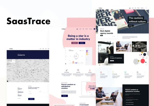 saastrace-saas-software-startup-template