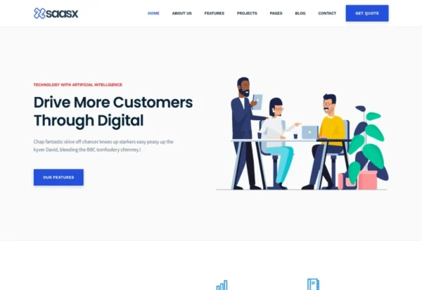 saasx-saas-startup-html-template